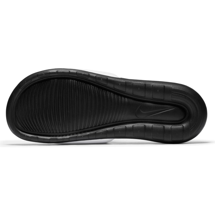 Men's Nike Victori One Slides "White Black"