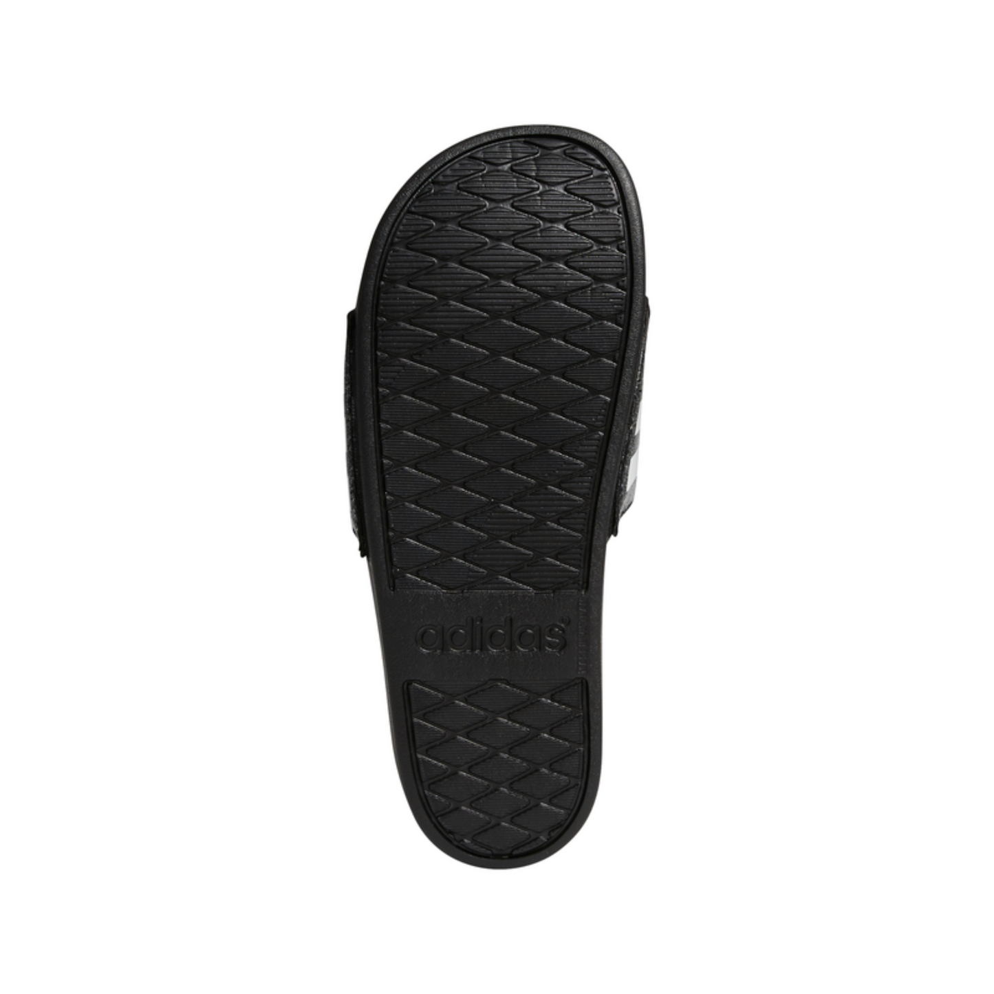 Kid's Adidas Adilette Comfort Slides "Black Glitte"