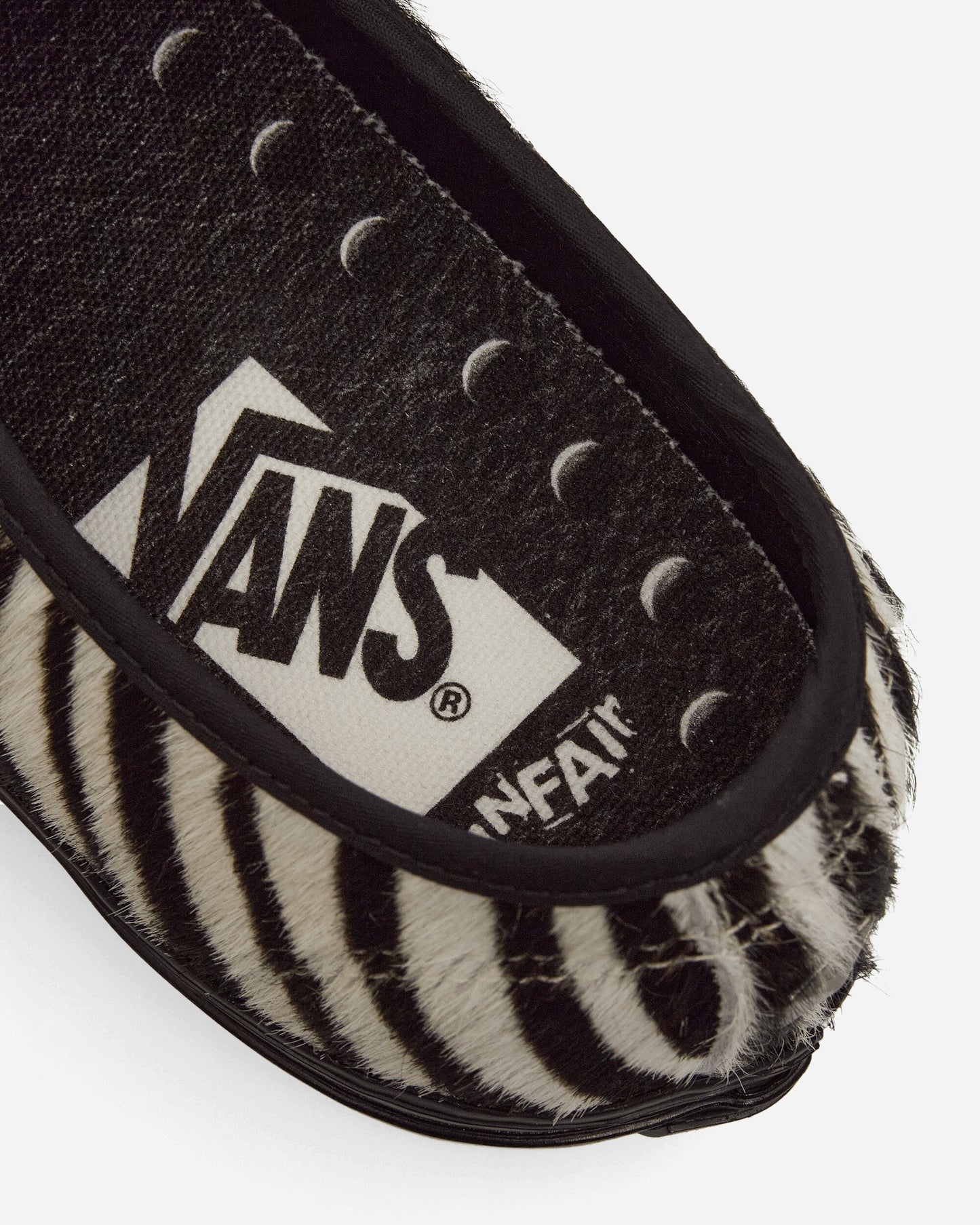 Life is Unfair Authentic 44 LX Pony Hair Sneakers Zebra