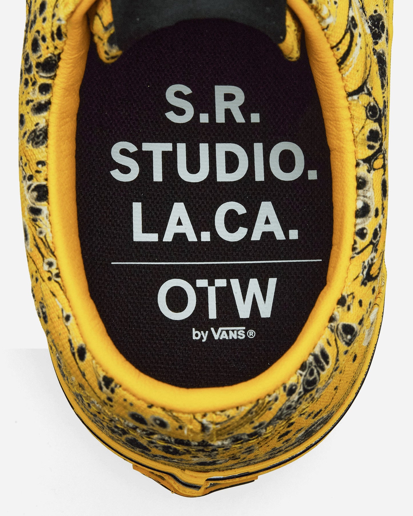 S.R. STUDIO LA.CA. Old Skool Reissue 36 Vibram Sneakers Marbled / Cyber Yellow