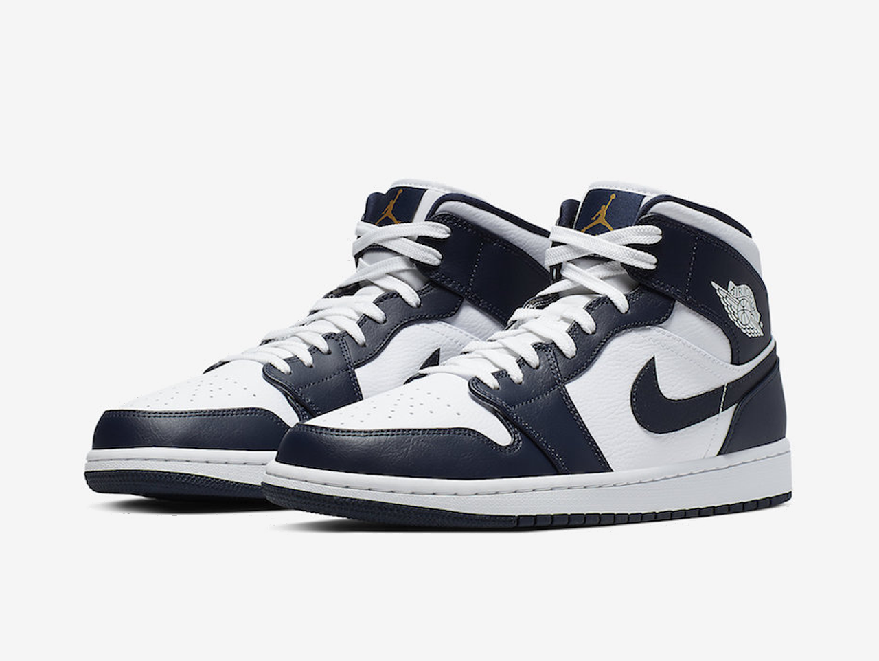 Air Jordan 1 Mid Obsidian