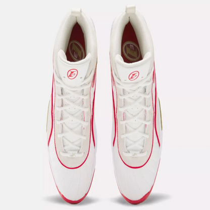 Men's Reebok Allen Iverson's Answer 3 "Vintage Chalk Vector Red"