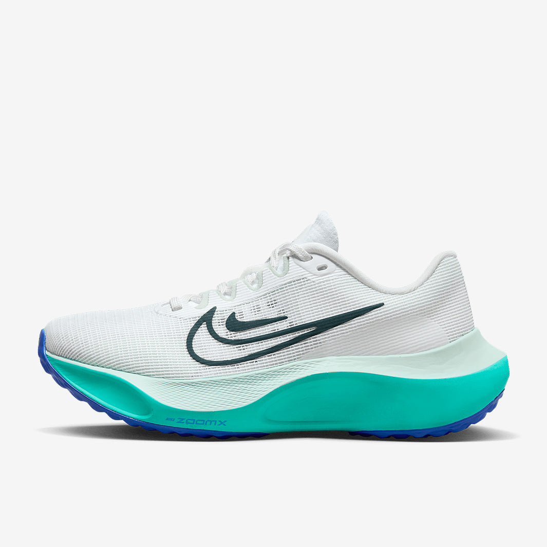 Nike Womens Zoom Fly 5 - White/Deep Jungle