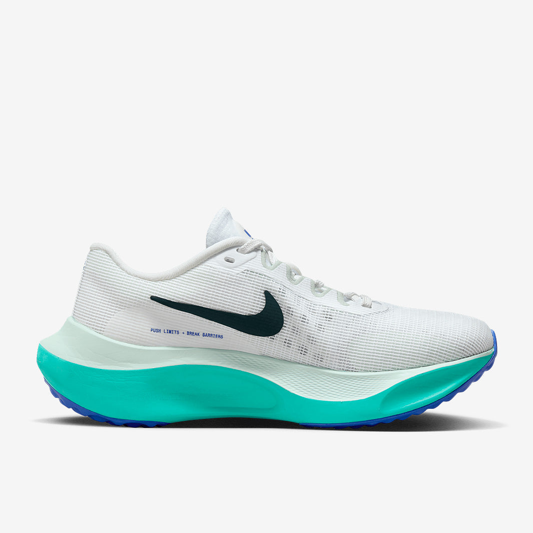 Nike Womens Zoom Fly 5 - White/Deep Jungle
