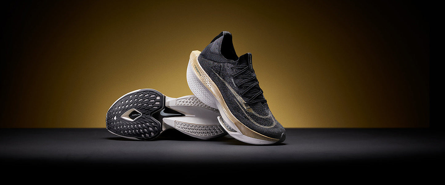 Nike Alphafly Next Percent 2 - Black/Mtlc Gold Grain