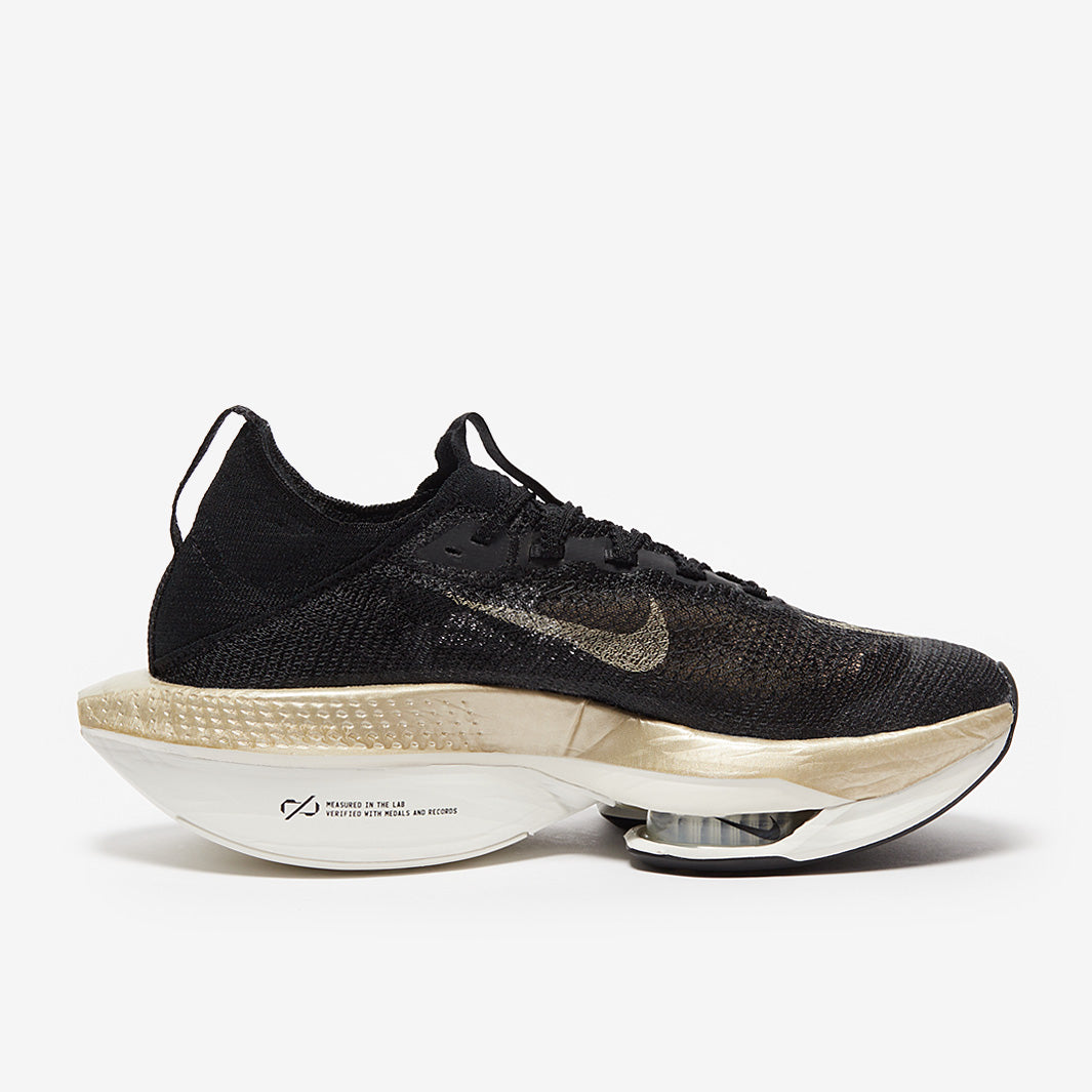 Nike Alphafly Next Percent 2 - Black/Mtlc Gold Grain