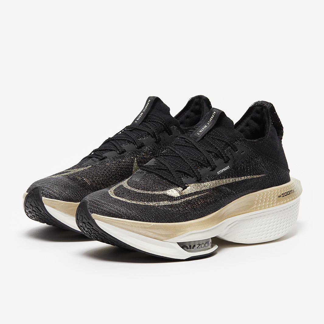 Nike Alphafly Next Percent 2 - Black/Mtlc Gold Grain