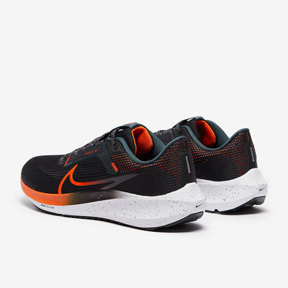 Nike Pegasus 40 - Black/Safety Orange-Khaki