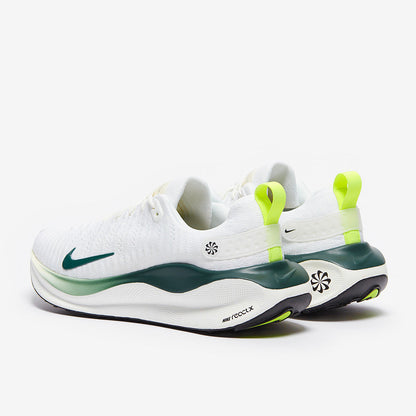 Nike Infinity Run Flyknit 4 - White/Pro Green-Volt