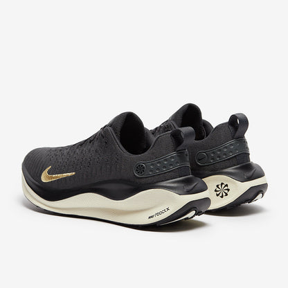 Nike Womens Infinity Run 4 - Dk Smoke Grey/Metallic Gold