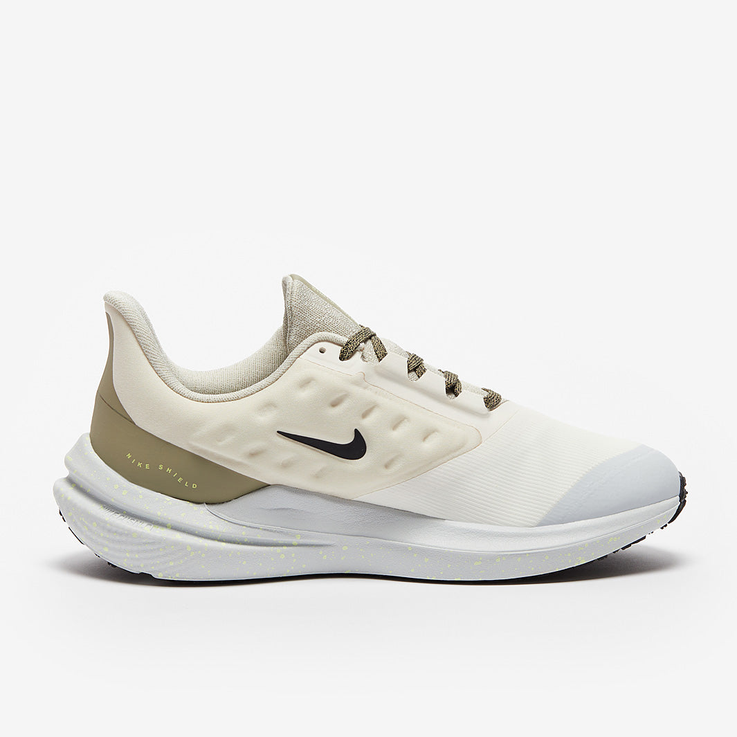 Nike Womens Winflo Shield - Pale Ivory/High Voltage