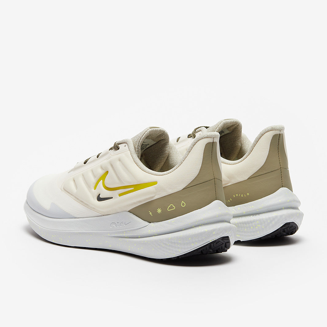 Nike Womens Winflo Shield - Pale Ivory/High Voltage
