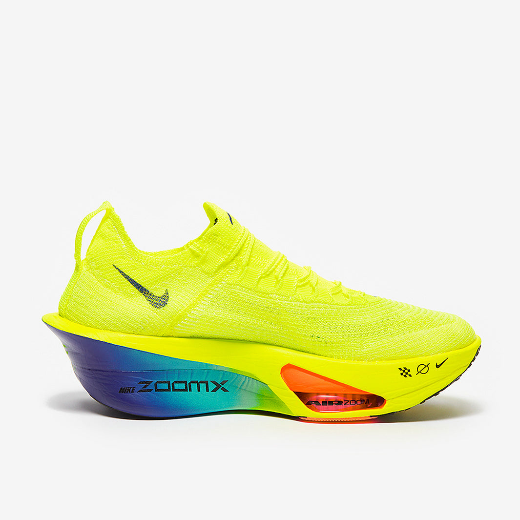 Nike Womens Alphafly Next Percent 3 - Volt/Concord-Dusty Cactus