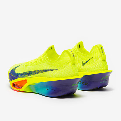 Nike Womens Alphafly Next Percent 3 - Volt/Concord-Dusty Cactus