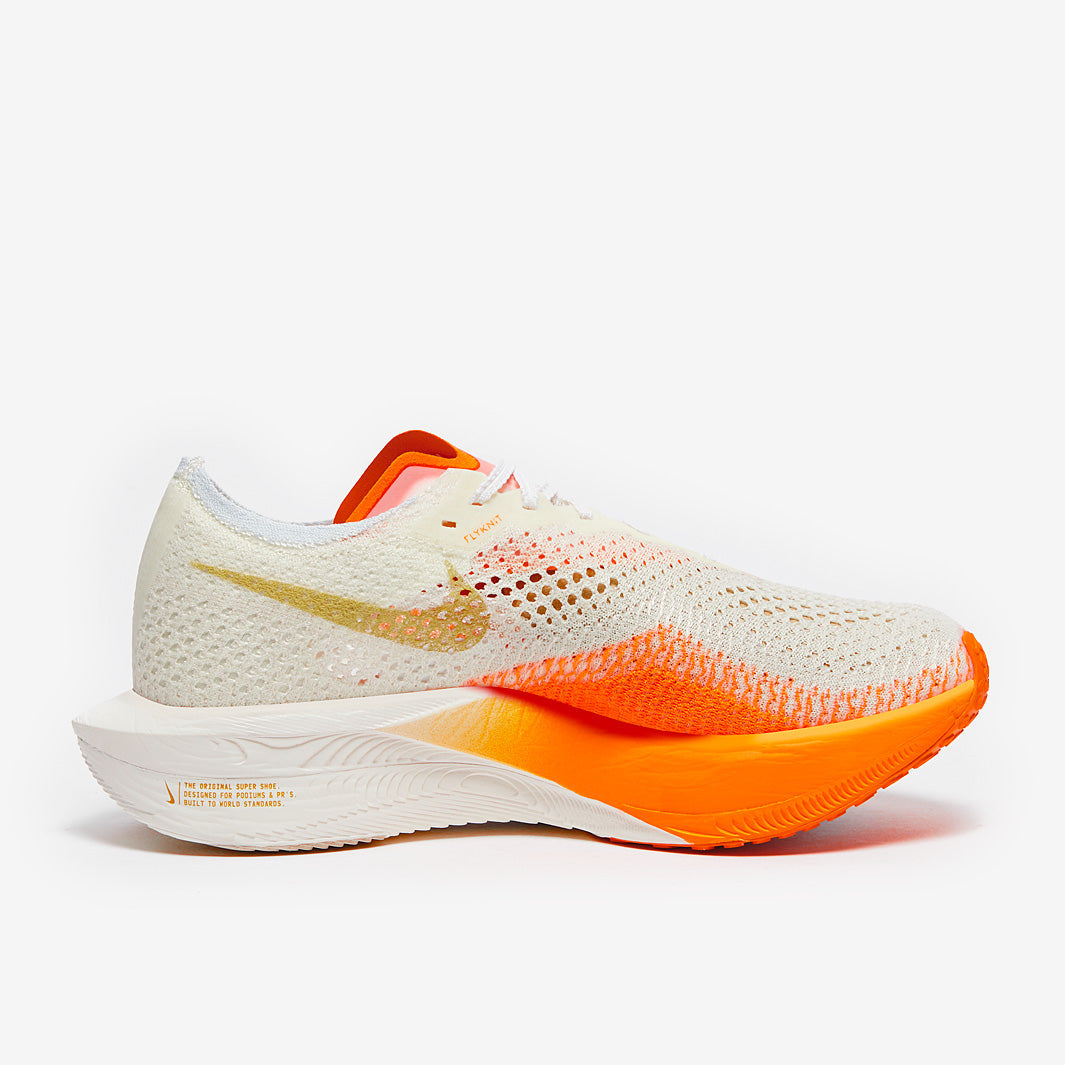 Nike Womens Vaporfly 3 - Coconut Milk/Bright Mandarin