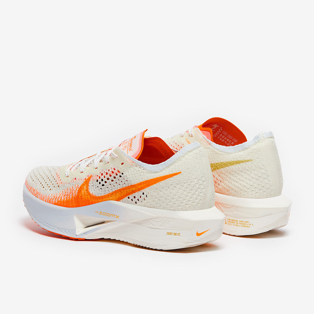 Nike Womens Vaporfly 3 - Coconut Milk/Bright Mandarin