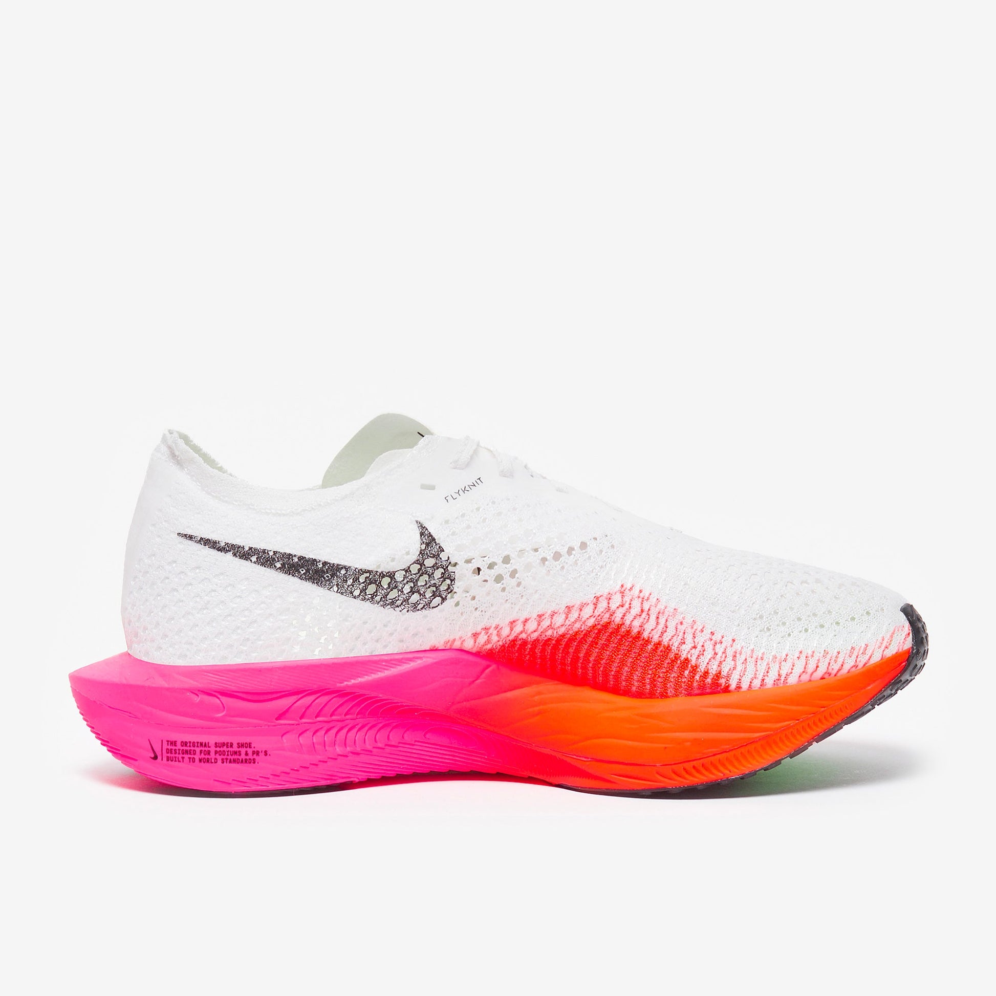 Nike Womens Vaporfly 3 - White/Black-Bright Crimson