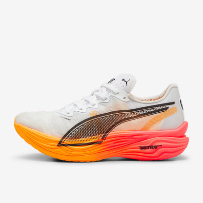 Puma Deviate Nitro Elite 3 FGL - Puma White-Sunset Glow