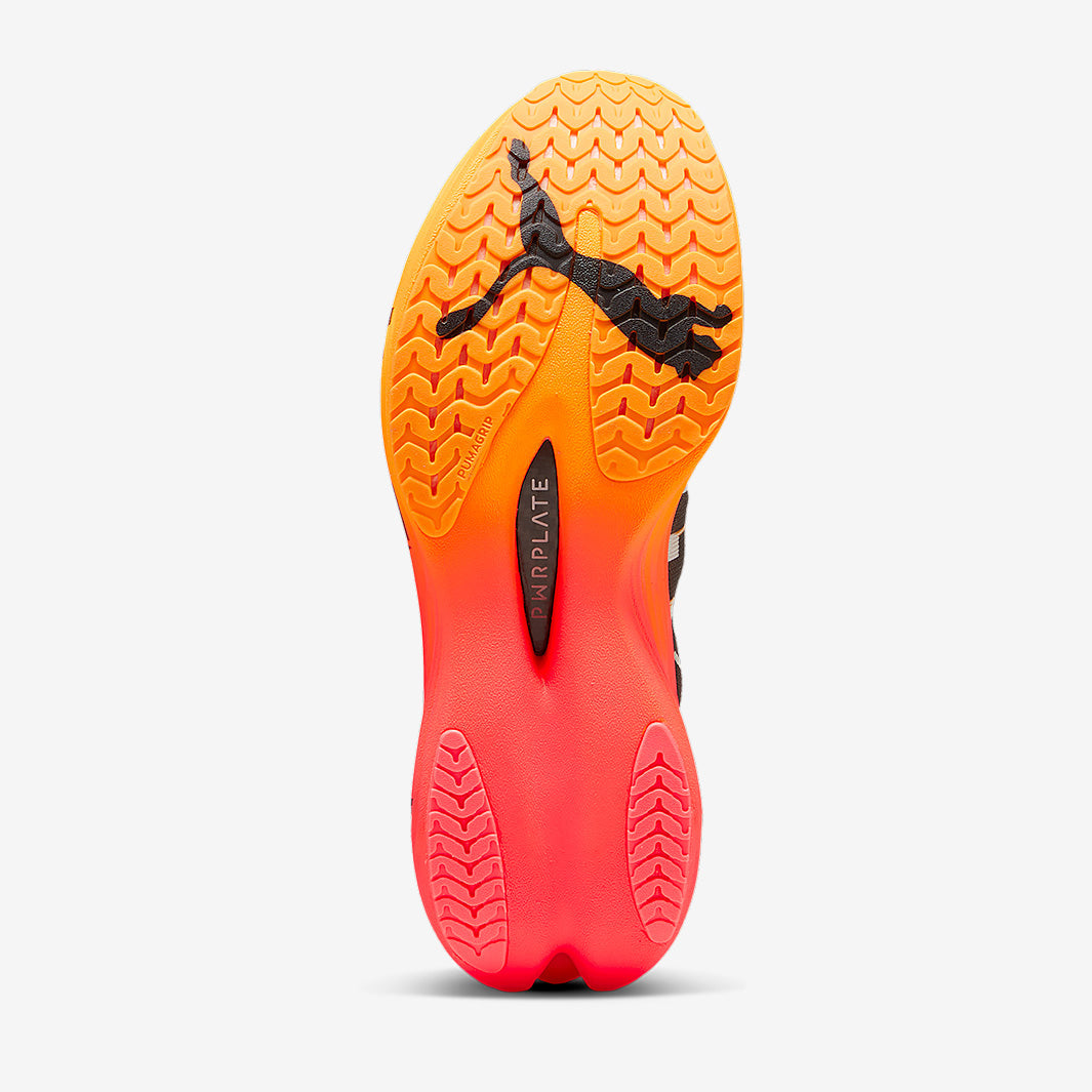 Puma Deviate Nitro Elite 3 FGL - Puma White-Sunset Glow