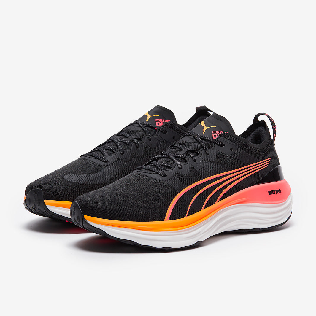 Puma ForeverRun Nitro - Puma Black-Sun Stream