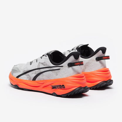 Puma Fast-Trac Nitro 3 - Smokey Gray-Flame Flicker