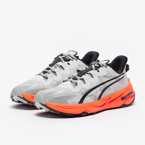 Puma Fast-Trac Nitro 3 - Smokey Gray-Flame Flicker