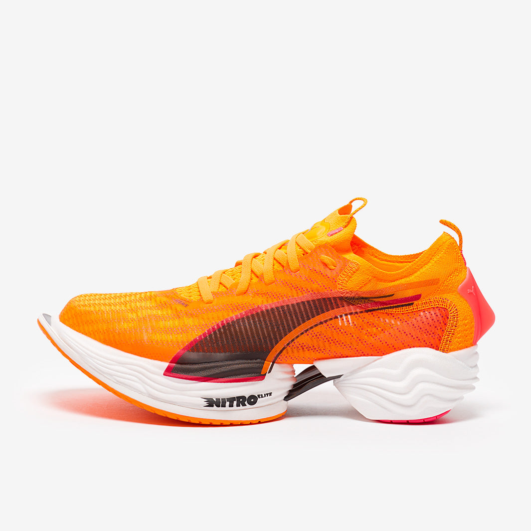 Puma Womens FAST-R Nitro Elite 2 Fire - Sun Stream-Sunset Glow
