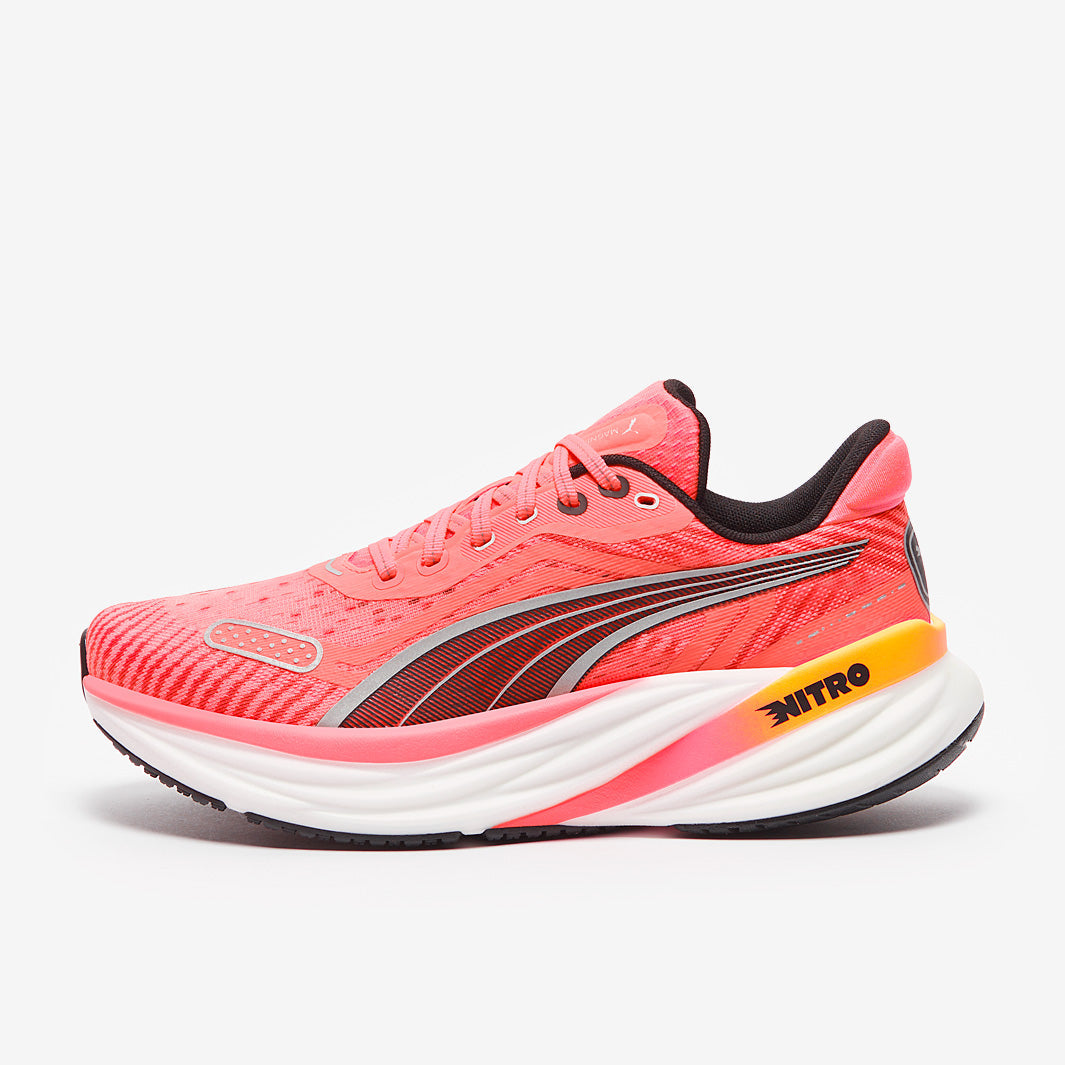 Puma Womens Magnify Nitro 2 Tech - Sunset Glow-Puma White