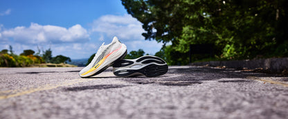 Puma Womens Velocity Nitro 3 - Vapor Gray-Sun Stream