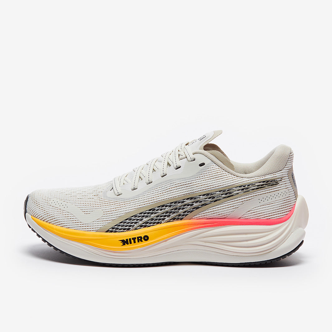 Puma Womens Velocity Nitro 3 - Vapor Gray-Sun Stream