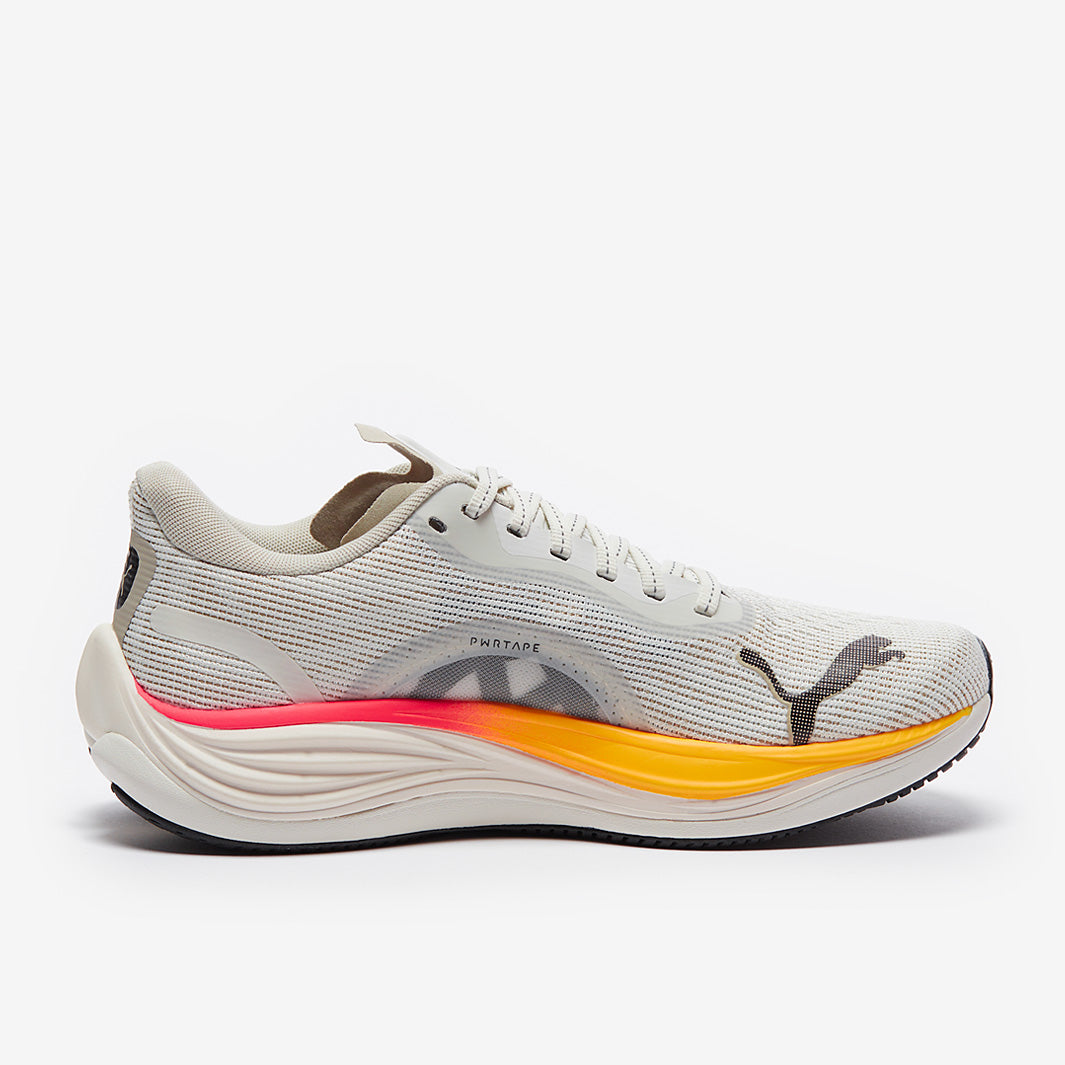 Puma Womens Velocity Nitro 3 - Vapor Gray-Sun Stream
