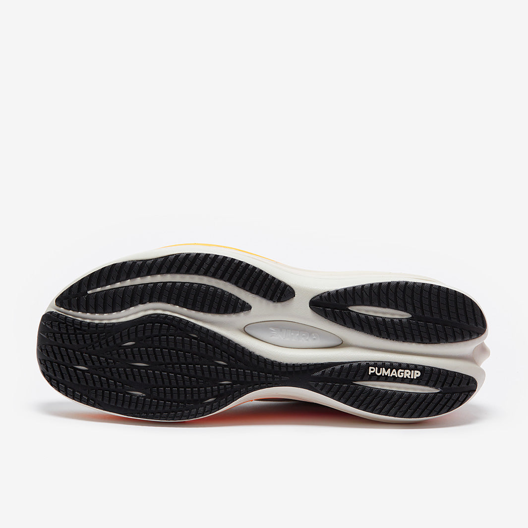 Puma Womens Velocity Nitro 3 - Vapor Gray-Sun Stream