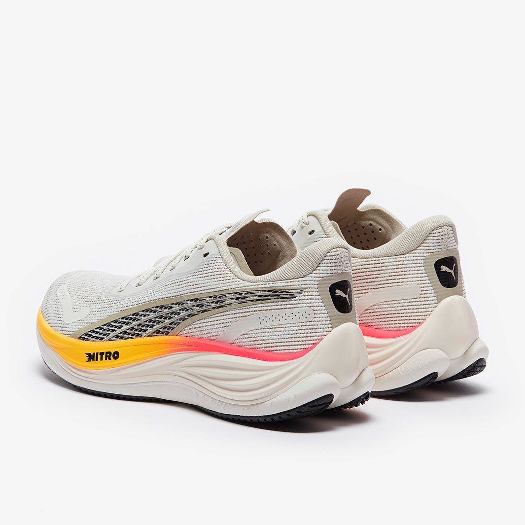 Puma Womens Velocity Nitro 3 - Vapor Gray-Sun Stream