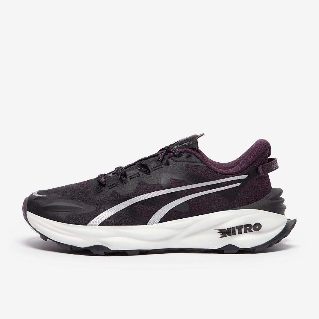 Puma Womens Fast-Trac Nitro 3 - Puma Black-Midnight Plum