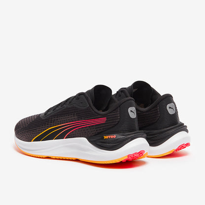 Puma Womens Electrify Nitro 3 - PUMA Black-Sun Stream