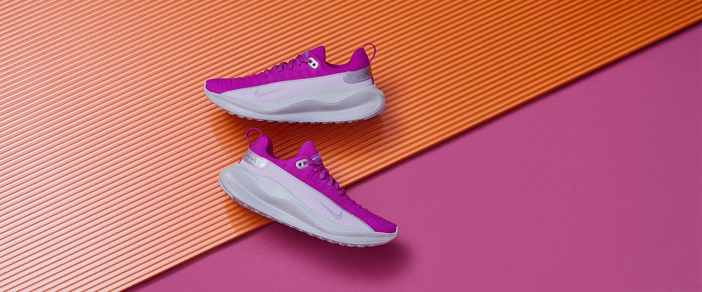 Nike Womens ReactX Infinity Run 4 Premium - Vivid Grape/Metallic Silver