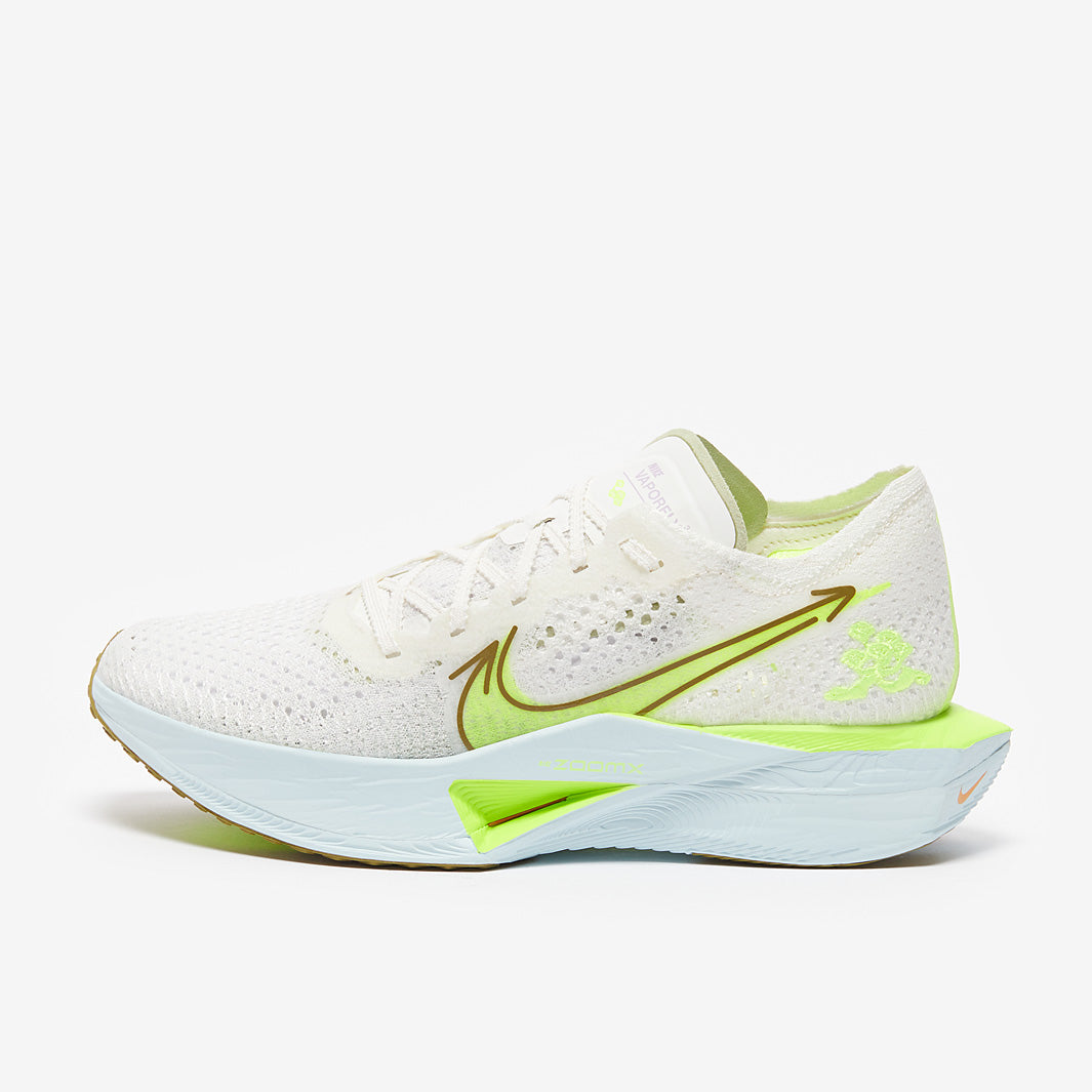 Nike Womens Vaporfly 3 - Sail/Glacier Blue-Olive Aura