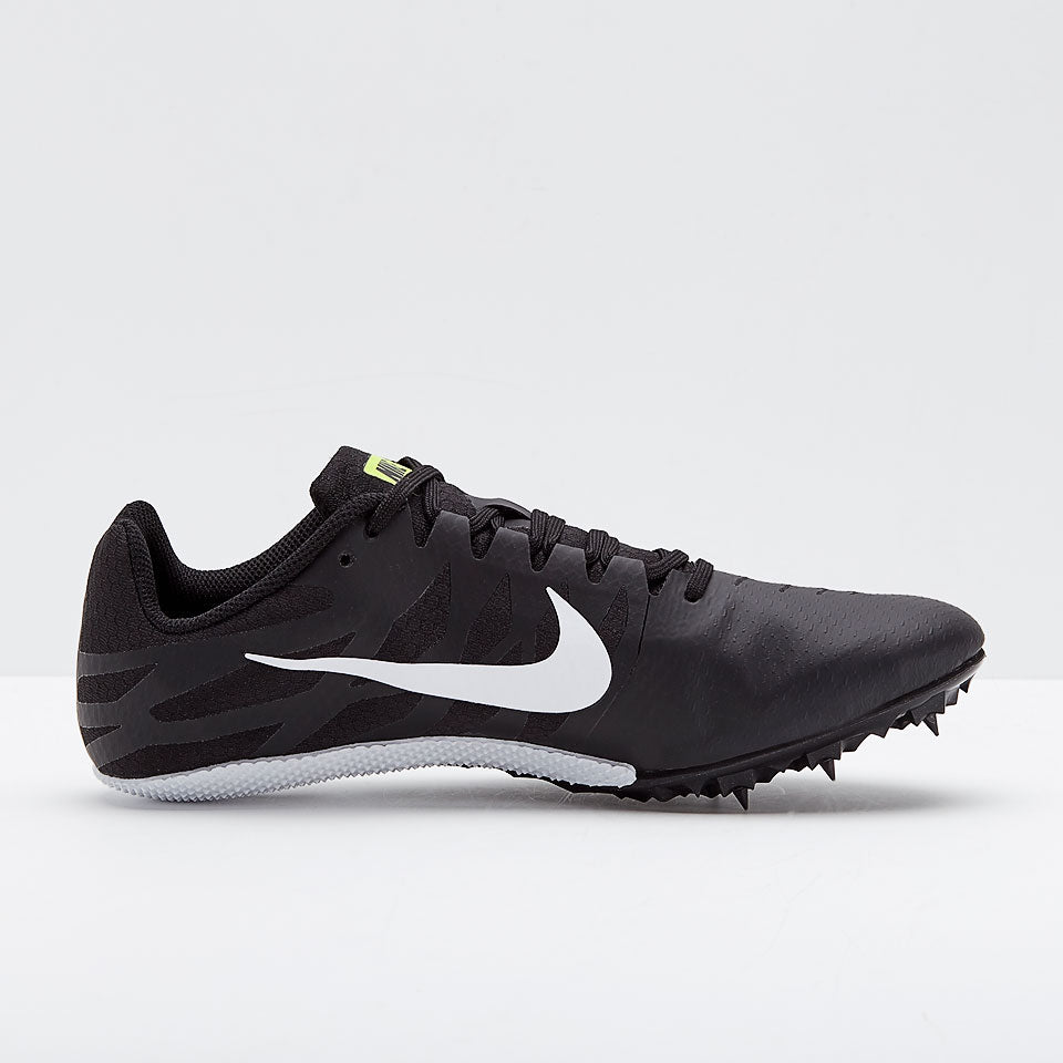 Nike Zoom Rival S 9 - Black/White/Volt - Black/White