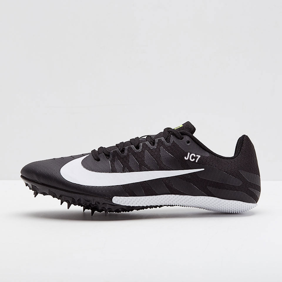 Nike Zoom Rival S 9 - Black/White/Volt - Black/White