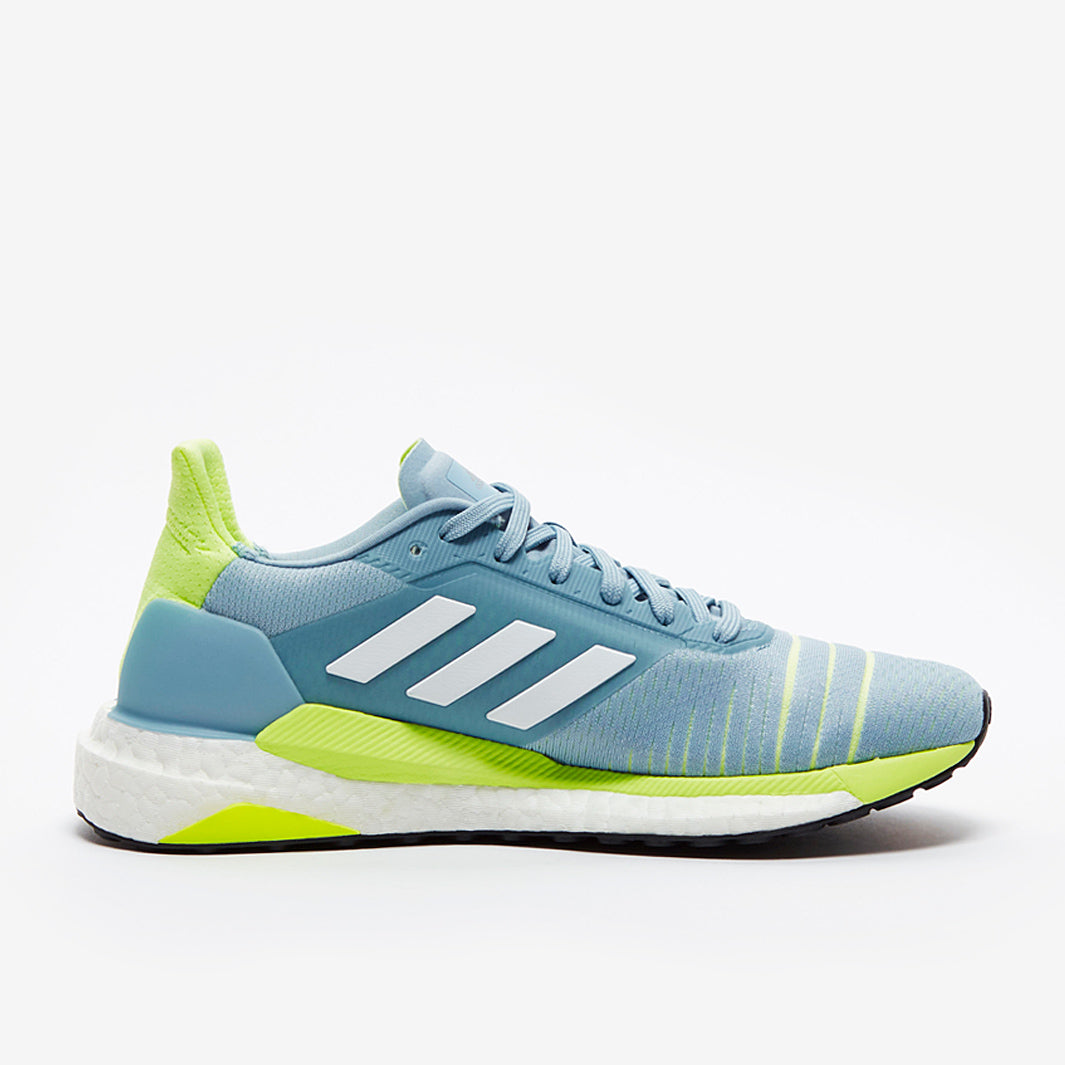 adidas Womens Solar Glide - ash grey/ftwr white/hi
