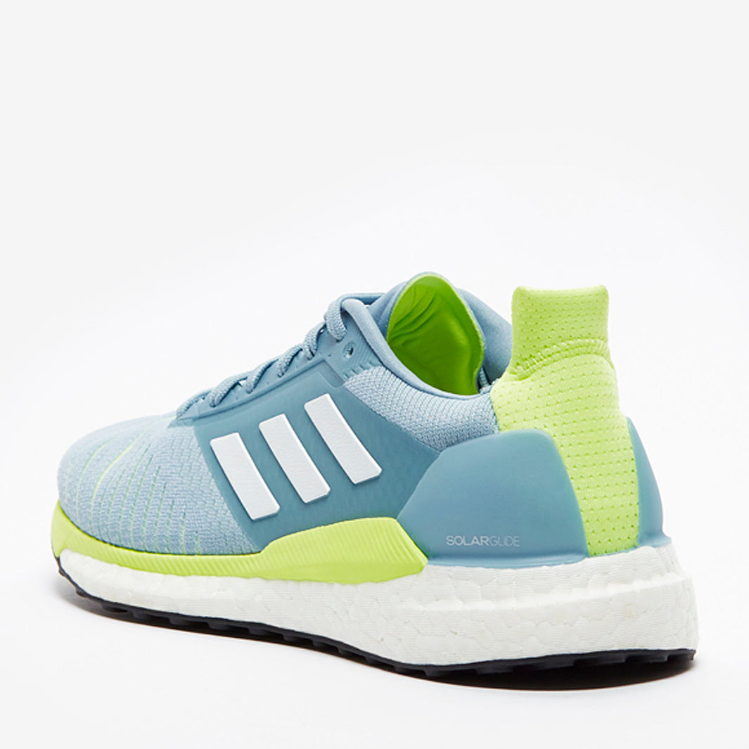 adidas Womens Solar Glide - ash grey/ftwr white/hi