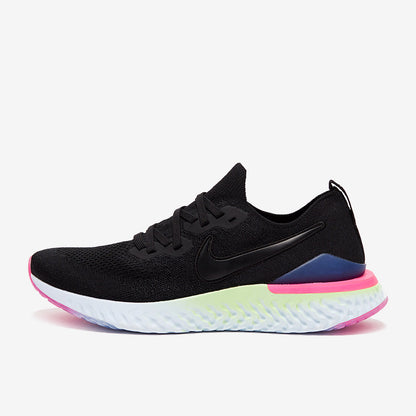 Nike Epic React Flyjknit 2 - Black/Black-Sapphire