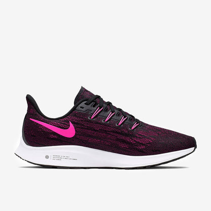 Nike Womens Air Zoom Pegasus 36 - Black/Pink Blast-True Berry
