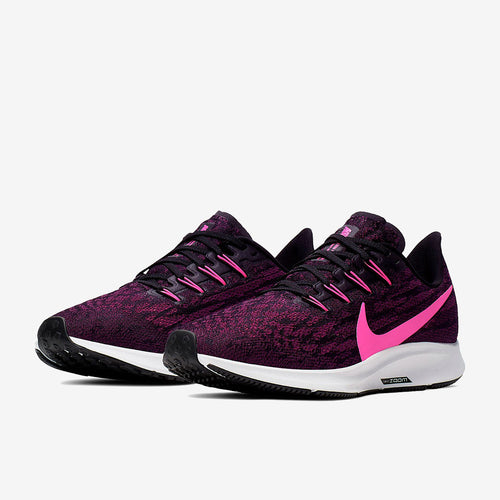 Nike Womens Air Zoom Pegasus 36 - Black/Pink Blast-True Berry