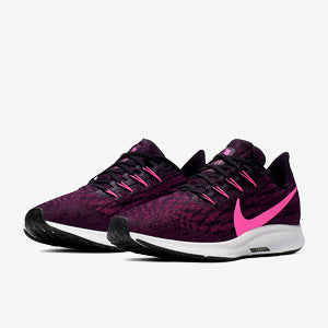 Nike Womens Air Zoom Pegasus 36 - Black/Pink Blast-True Berry