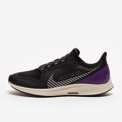 Nike Air Zoom Pegasus 36 Shield - Black/Silver-Desert Sand