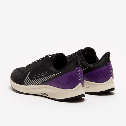 Nike Air Zoom Pegasus 36 Shield - Black/Silver-Desert Sand