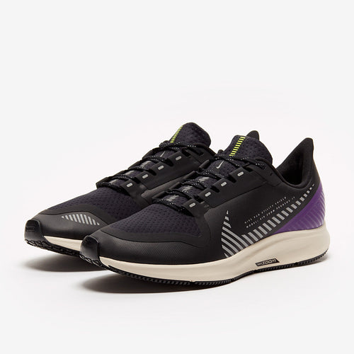 Nike Air Zoom Pegasus 36 Shield - Black/Silver-Desert Sand