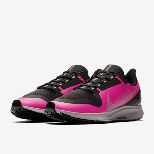 Nike Womens Pegasus 36 Shield - Fire Pink/Silver-Black