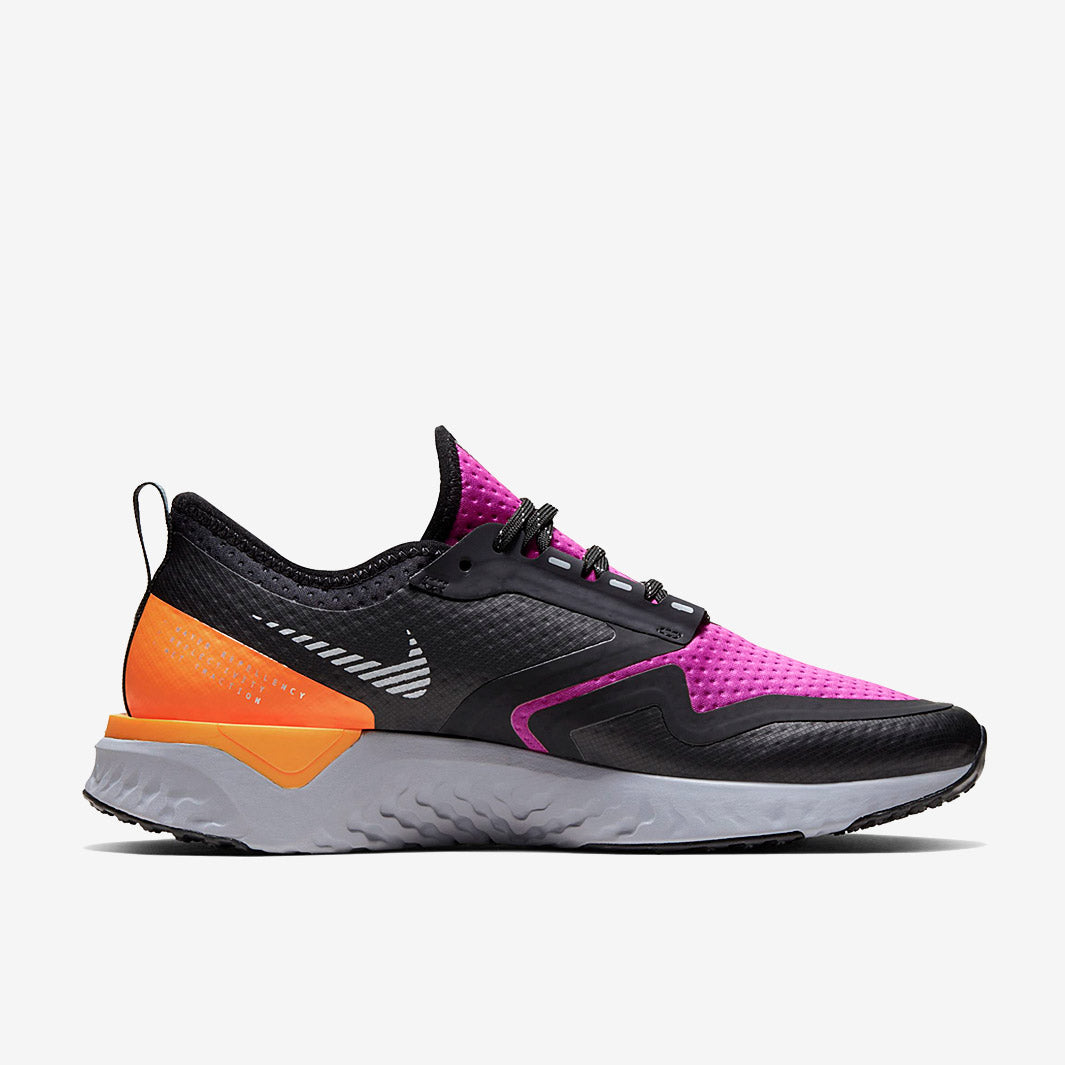 Nike Womens Odyssey React 2 Shield - Fire Pink/Metallic Silver